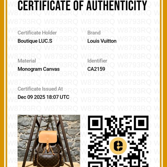 Louis Vuitton 2019 Brown Monogram Trio Backpack - Picture 16 of 16